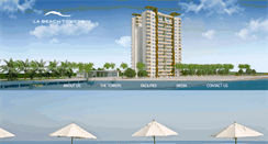 Desktop Screenshot of labeachtowers.com